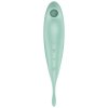 SATISFYER TWIRLING PRO+ Vzduchový pulsní stimulátor & vibrátor APP - Barva: zelená