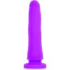 Silikonové dildo 23 x 4,5 cm s postrojem