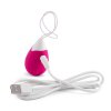 Vibrační vajíčko INTENSE JAN vibrating egg remote deep pink. Barva: růžová