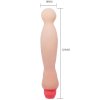Vibrátor 22 cm pro stimulaci bodu G a prostaty