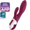 SATISFYER HEATED AFFVZDUCHOVÝ G-BOD VIBRÁTOR