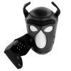 DARKNESS NEOPRENE DOG HOOD S REMOVABLE MUZZLE L