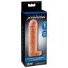 Návlek na penis. Prodloužení o 2,5 cm a 33% obvodu