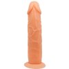 Dildo s přísavkou a tuhé zevnitř ale měkké zvenku 19,8 cm