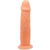 Dildo s přísavkou a tuhé zevnitř ale měkké zvenku 19,8 cm