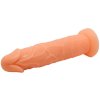 Dildo s přísavkou a tuhé zevnitř ale měkké zvenku 19,8 cm