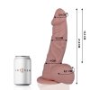 100% realistické dildo 21,8 x 4,3 cm