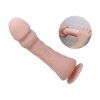 Velké realistické dildo 23,5 x 5,3 cm a přísavka - ohebné a pevné