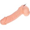 Vibrační a rotační dildo 20 cm s přísavkou