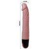 Vícerychlostní vibrátor - dildo 24 cm
