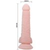 Super realistické dildo pro anální i vaginální použití 18.8 x 4 cm