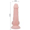 Super realistické dildo pro anální i vaginální použití 16,5 x 3,7 cm