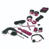 TEASE A PLEASE 13 BONDAGE ACCESORIES - MAGENTA (NL-EN-DE-FR-ES-IT-SE-NO-PL-RU)