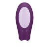 SATISFYER DOUBLE JOY CON APP Barva: FIALOVÁ