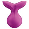 SATISFYER VIVA LA VULVA 3 LAY-ON VIBRÁTOR - Barva: FIALOVÁ