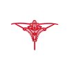 OBSESSIVE - LUIZA THONG Barva: ČERVENÁ L/XL