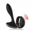 Anální kolík s dálkovým ovádáním ANBIGUO WATCHME REMOTE CONTROL VIBRATOR ANAL VERNET obojí