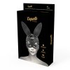 COQUETTE CHIC DESIRE VEGAN LEATHER MASK S BUNNY EARS