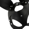 COQUETTE CHIC DESIRE VEGAN LEATHER MASK S BUNNY EARS