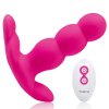 Anální kolík - vibrátor s dálkovým ovládáním NALONE - Pearl anal vibrator with remote control. Barva: černá