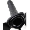 Duté dildo 19 cm s elastickým popruhem