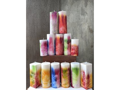 Svíčka malá kulatá - na objednávku