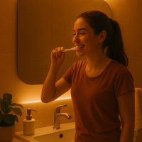  Večerní hygiena při jemném osvětlení COB LED - šetrné k cirkadiánnímu rytmu