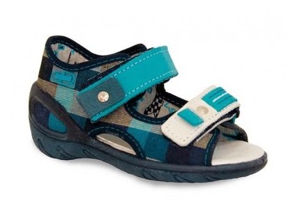 Sandálky Befado s koženou stélkou stélkou 090