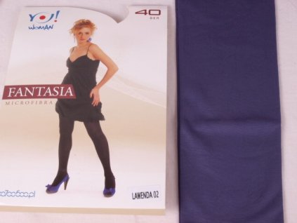 Punčocháče 40 den fialové - levandulové