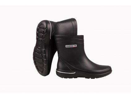 Camminare ROMA Gummistiefel schwarz, ultraleicht