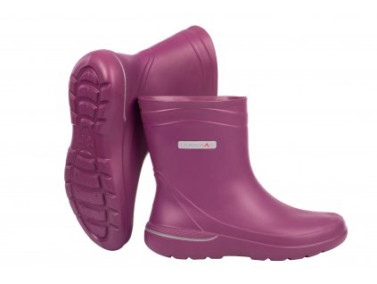 Camminare ROMA lila Gummistiefel, ultraleicht