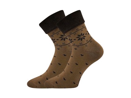 Frotana coffee brown hneda