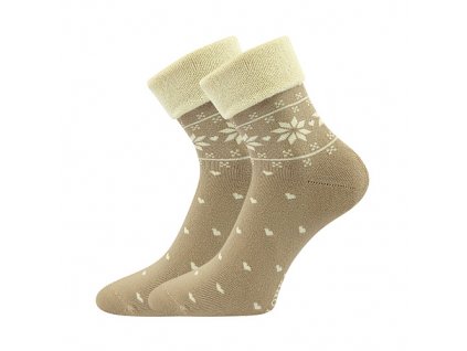 Frotana angora bezova