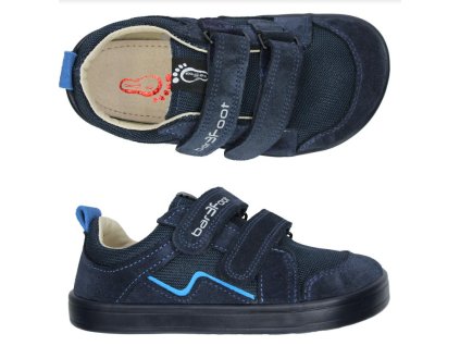 Obuv 3F Cross Dakota 4BC19/H48 hydrofobní bar3foot super flexi modré NAVY barefoot