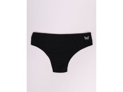 bmk0010bilefigi damskie bawelniane motylki czarne 3pak