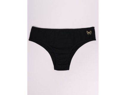 bmk0011zlatefigi damskie bawelniane motylki czarne 3pak