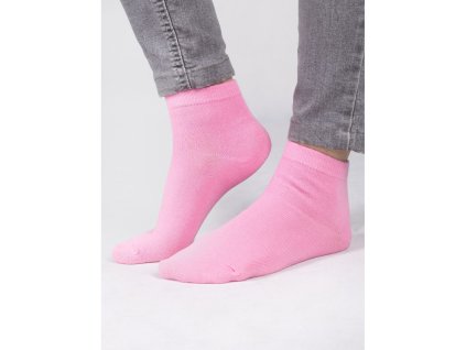 skarpety dziewczece krotkie gladkie pastelowe 6pak ruz
