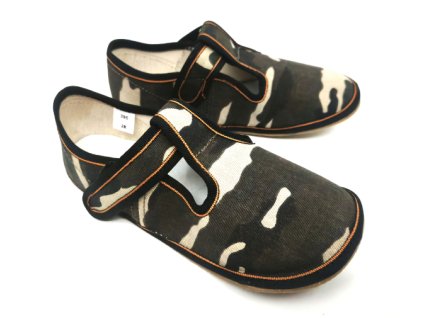 Hausschuhe BAREFOOT EF 395 Moro camouflage