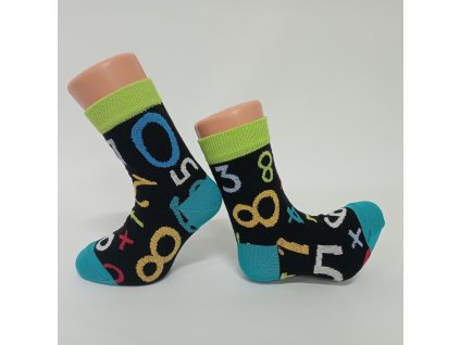 NUMBER cernotyrk bavlnene ponozky number