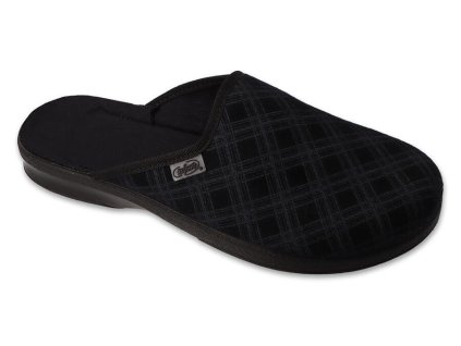 60520 1 548m052 39 panske pantofle befado leon zs cerne