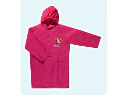 Raincoat Viola PINK giraffe