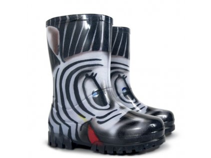 Gummistiefel Demar Twister Print S Zebra