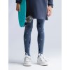 rajstopy mikrofibra 60den jeans dziewczece w kotki i kokardki