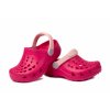 Camminare dunkelrosa Gummipantoffeln Strandschuhe