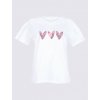 PKK0090a koszulka damska t shirt bawelniany trzy serca