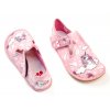 Bačkory přezůvky BAREFOOT 395 Pink Unicorn jednorožec růžové