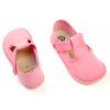 Slippers BAREFOOT 395 Pink, velcro