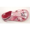 Bačkůrky capáčky BAREFOOT EF 386 Pink Unicorn růžové s jednorožcem otevřené