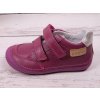 Celoroční kožené boty obuv BAREFOOT D. D. step S063-41377C fuchsiové