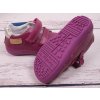 Celoroční kožené boty obuv BAREFOOT D. D. step S063-41377C fuchsiové